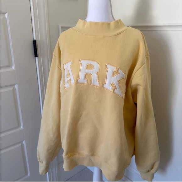 PARKE Heritage Varsity Mockneck L/XL Yellow - Picture 4 of 10